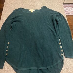 Michael Kors Dark Green Knit Sweater